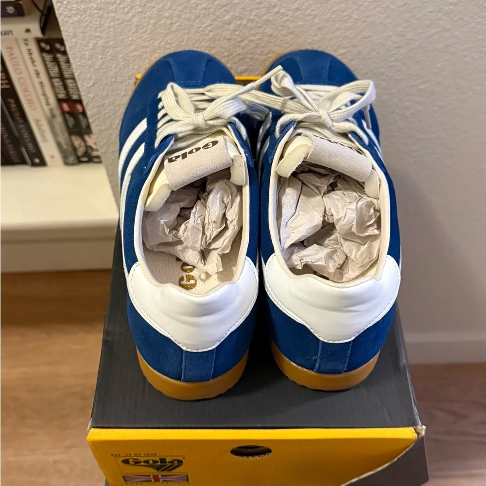 Gola Blue and White Women's Sneakers - Picture 5 of 6
